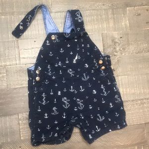 BUNDLE Nautical Hoodie & Overall Shorts